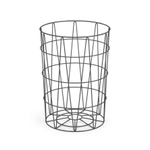 Zack Satone panier à linge 35,6x50,5cm acier noir SW699859