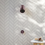 Hotbath Archie Ensemble de douche encastré complet Mitigeur Archie Beam cuivre brossé PVD SW799091