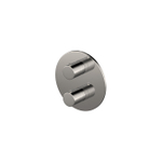Hotbath Buddy Inbouwthermostaat - 2 weg-stop-omstel - geborsteld nikkel (RVS) SW84351