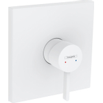 Hansgrohe Finoris Ensemble de finition mitigeur de douche avec levier mat blanc SW651069