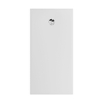 Allibert Karbon Receveur de douche - rectangulaire - Blanc mat - 160 x 80 3,3 cm SW915865