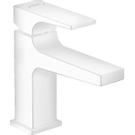 Hansgrohe Metropol robinet WC 100 avec vidage push open avec bec fixe en saillie 12.7 cm mat blanc SW297553