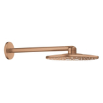 GROHE Rainshower SmartActive 310 Douche de tête 31cm rond avec bras mural et 2 jets Warm Sunset brossé SW532586