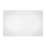 Xenz flat sol de douche 140x100x4cm rectangle acrylique blanc SW378973