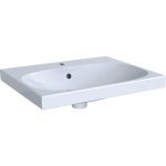Geberit Acanto lavabo 60m 1 trou pour robinet avec trop-plein tect blanc SW422239