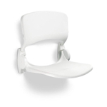 Handicare Handicare Linido siège de douche avec dossier avec assise en plastique rabattable blanc 0606480