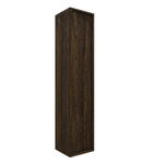 Saniclass Holz Frame Armoire haute - 140x35x38cm - 2 portes - Chêne charcoal SW1420782