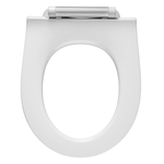 Pressalit Projecta solid pro polygiene abattant de WC sans couvercle blanc SW96667