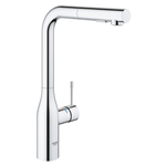 Grohe Essence New Keukenkraan - hoog - uittrekbare l uitloop - 2 straalsoorten - chroom 0467941