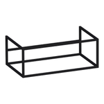 BRAUER Believe cadre - 79x30x45.5cm - excl. plateau de base noir mat SW228299