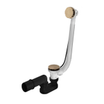 Hotbath Mate Verlengde badoverloop - messing verouderd koper (goud) SW74398