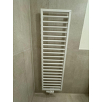 Zehnder Subway radiateur sèche-serviettes 154.9x45cm 615watt acier blanc brillant SW48138