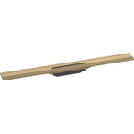 Hansgrohe RainDrain Flex douchegoot - 80cm - wandmontage - brushed bronze (brons) SW1590358