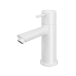 Hotbath Cobber mitigeur lavabo bas avec bec droit sans vidage blanc mat SW73560