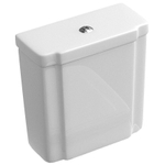 Villeroy & Boch Hommage duoblokreservoir - met binnenwerk CeramicPlus - White Alpine (glans wit) 0104618