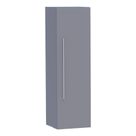 BRAUER Trust armoire de salle de bains - 120x35x35cm - hors poignée en saillie avec 1 porte ouvrant à gauche ou à droite gris mat SW370698