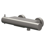 IVY Bond Mitigeur thermostatique de baignoire apparent - Cooltouch - bec cascade - Metal black brossé PVD SW1031124