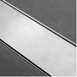 Easy Drain Multi grille simple Zero 6 90cm inox 2301690