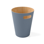 Poubelle Umbra Woodrow - 23x23x28cm - 7,5 litres - Bleu ardoise SW1213231