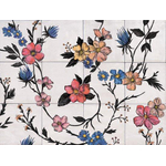 Ceralto Drapé Mural Decor-strip - 45x60cm - 10.0mm - Bianco SW669944