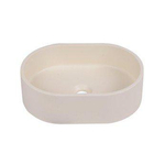 Saniclass Torino Fontein - 40x28x12cm - solid surface - off-white SW1471869