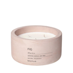 Blomus Fraga Bougie parfumée - 13.2x13.2x7cm - figue Rose dust SW476903