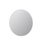 INK SP15 Miroir - 120x4x120cm - rond - encastré dans un cadre en aluminium - aluminium blanc mat SW416773