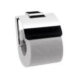 Emco System 2 porte-papier toilette avec couvercle chrome SW115507