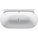 Duravit Luv baignoire demi autoportante 180x95cm blanc mat SW228000