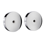 Smedbo Bevestigingsplaat voor enkele haak type 3455 Chroom SW421730