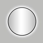 Best-Design Nero Venetië ronde spiegel zwart incl.led verlichting Ø 100 cm SW353585