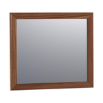 Saniclass Walnut wood Spiegel - 80x70cm - zonder verlichting - rechthoek - natural walnut SW393239