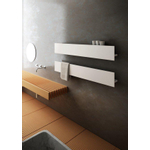 Instamat Série-T T1P radiateur design électrique 200.6x23cm 1000watt incluant consoles murales blanc SW793867