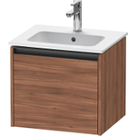 Duravit Ketho.2 meuble sous-lavabo 51x42x44cm adapté pour 1 vasque Panneau de particules Noyer Mat SW772398