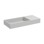 Clou Mini Wash Me lave-mains 56x24cm droit sans bonde Aluite Blanc mat SW9382