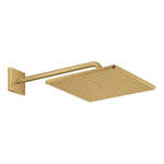 Grohe Rainshower SmartActive 310 Cube Hoofddouche - 31x 31cm - 1 straalsoort - wandarm 43cm - brushed cool sunrise (goud) SW484584