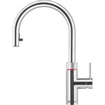 Quooker FLEX Robinet à eau bouillante mousseur extractible et bec rotatif sans réservoir Chrome SW299820