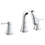 GROHE Grandera Mélangeur de lavabo 3 trous avec bec bas et tirette chrome 0437829