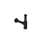 Hotbath Cobber Siphon de lavabo - rond - Noir mat PVD SW1119159