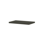 INK Jazz XS Plateau encastré - 32x19x2cm - pour cadre de lave-mains en acier - MDF laqué Béton vert mat SW416566