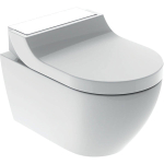 Geberit AquaClean Tuma Comfort Douchewc - douche wc decorplaat - glas - glans wit SW87553