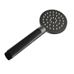Hotbath Cobber Handdouche - 9cm - 1 stand - mate RVS - verouderd ijzer (zwart) SW229624