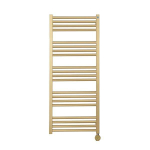 Crosswater MPRO Radiateur sèche-serviettes électrique - 115x50cm - 400 Watt - laiton brossé (or) SW670260