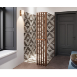 Riho Define Deco Screen - avec porte-serviettes - cuivre mat SW1185411