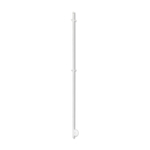 Vasco Spike Elektrische Handdoekradiator - 151.5cm hoog - 35Watt - RAL 9016 - mat wit SW1177808