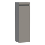 Saniclass Solution Badkamerkast - 120x35x35cm - 1 greeploze linksdraaiende deur - MDF - mat taupe SW370763