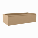 Mondiaz FOGE Meuble sous vasque - 90x45x25cm - 1 tiroir - softclose - 1 découpe au centre - Oro SW1015315