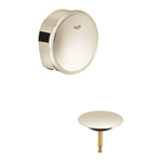 GROHE Talentofill Plan de couverture - pour bonde de baignoire - nickel SW296805