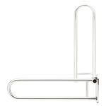 Geesa Comfort & Safety Barre d'appui de toilette relevable Chrome SW98535