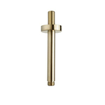 Wiesbaden Unimatch Douchearm - met plafondbevestiging - 15cm - PVD - geborsteld messing (goud) SW373435